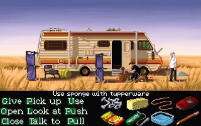 Point & Click, un libro que recrea escenas de series de TV como pantallazos de aventuras gráficas clásicas Point & Click, un libro que recrea escenas de series de TV como pantallazos de aventuras gráficas clásicas