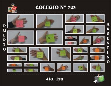 Montaje alumnos 4º1ª Colegio Nº723