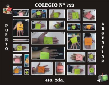 Montaje alumnos 4º2ª Colegio Nº723