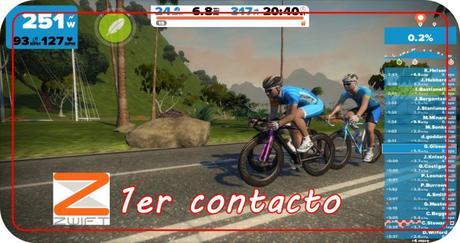 Comparativa y prueba del programa para rodillos Zwift y Bkool