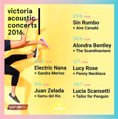 Tercera edición de los Victoria Acoustic Concerts