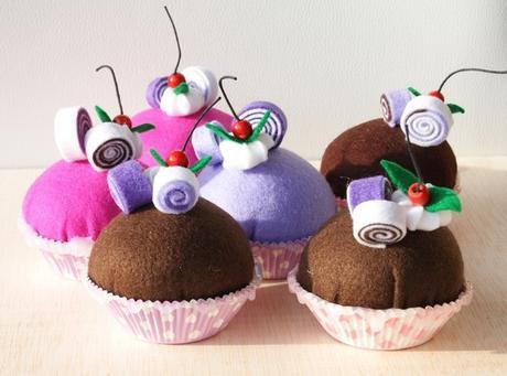 Felt muffins Felt muffins