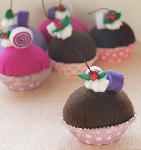 Felt muffins Felt muffins