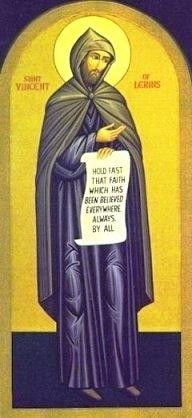 San Vicente de Lérins, el semi hereje.