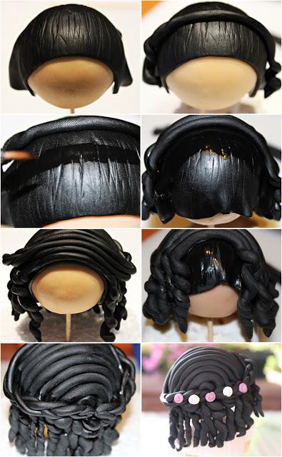 CÓMO HACER UNA NIÑA DE COMUNIÓN {GORJUSS} CON PASTA DE AZÚCAR