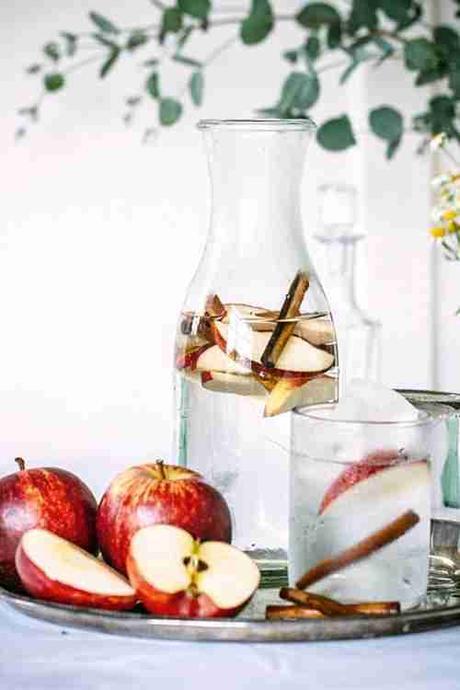 canela y manzana infusion como preparar agua detox canela y manzana