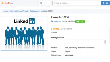 Hacker pone a la venta 117 millones de credenciales de LinkedIn LinkedIn --passwords