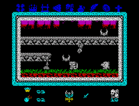 Knightmare 2 de ZX Spectrum ganador del ZXDev 2015