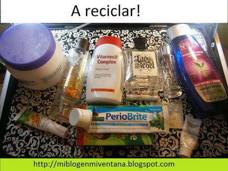 A reciclar!