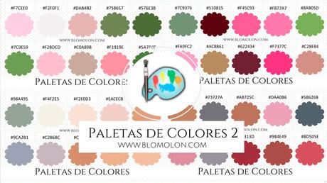 paletas de colores 2