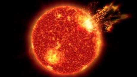Un joven y violento sol pudo favorecer la aparición de vida en la Tierra
