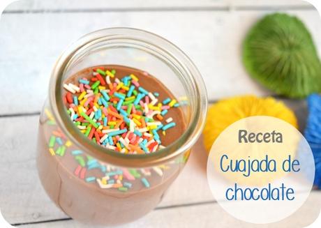 Cuajada de chocolate facil
