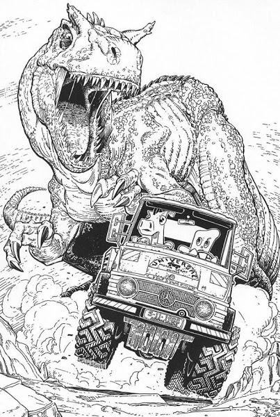 Las bestias prehistóricas de Arthur Adams