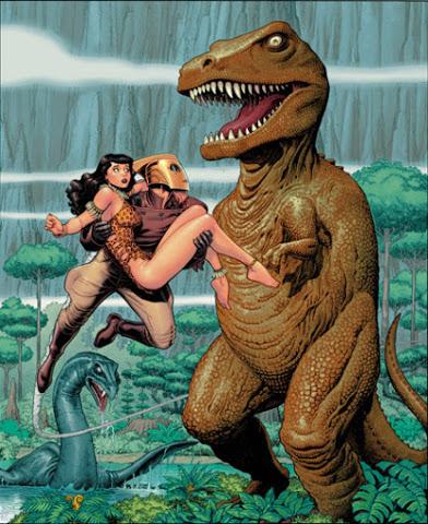 Las bestias prehistóricas de Arthur Adams