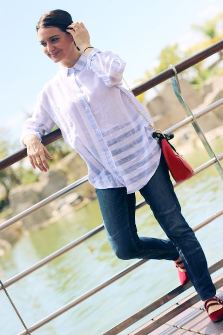 Camisa de rayas