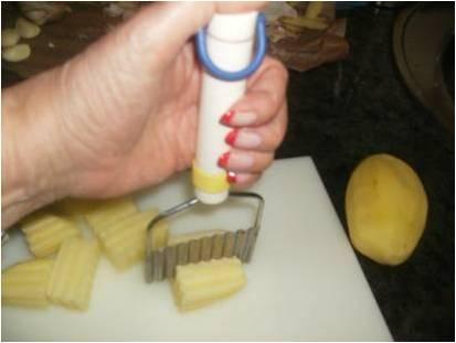 PATATAS FRITAS CON AJOS, PEREJIL Y VINAGRE