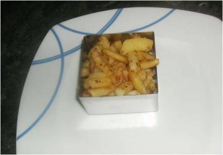 PATATAS FRITAS CON AJOS, PEREJIL Y VINAGRE