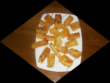 PATATAS FRITAS CON AJOS, PEREJIL Y VINAGRE