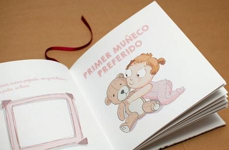 libro album como regalo original para un bebe