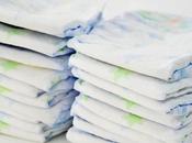 Pañales tela versus pañales desechables.