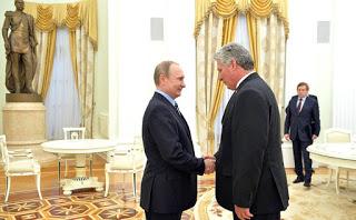 Putin recibió a Díaz-Canel