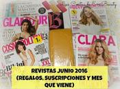 Revistas Junio 2016 (Regalos, Suscripciones viene)