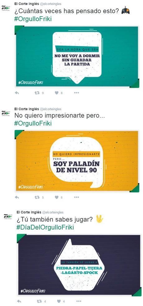 #OrgulloFriki 2016: ¿Qué han hecho las marcas en Twitter? friki eci 2