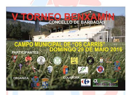 Torneo Benjamín Concello de Barbadás 2016, horarios y normativa