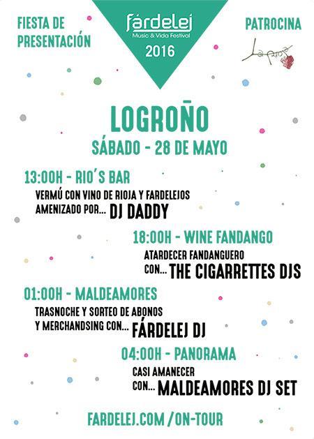Fárdelej On Tour Logroño 28-5-16