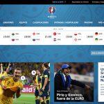 Análisis de la web de UEFA Euro 2016 (Eurocopa 2016)