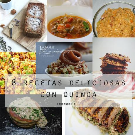 8 recetas con quinoa -kidsandchic 