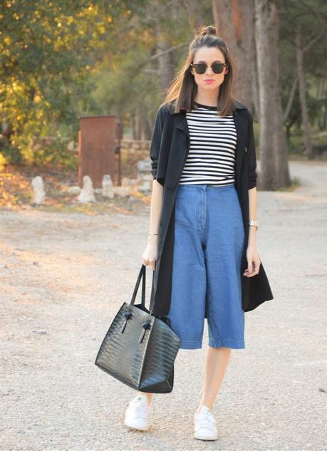 DENIM CULOTTE