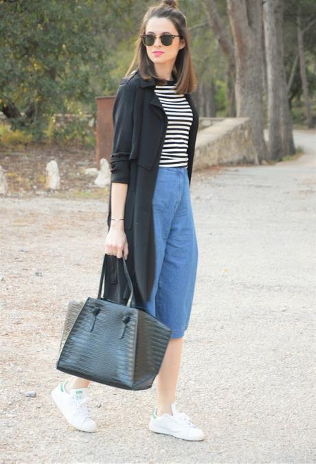 DENIM CULOTTE