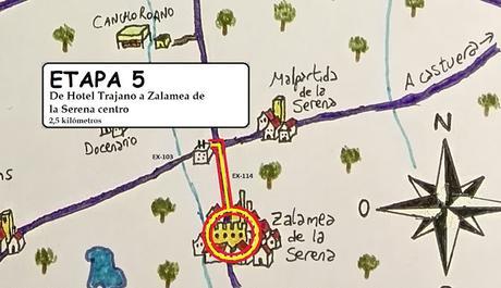 La ruta de El secreto de Zalamea