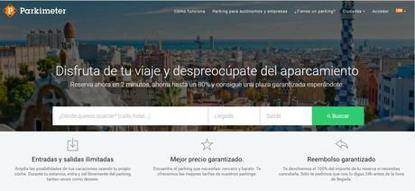 Los españoles ya reservan aparcamiento por Internet