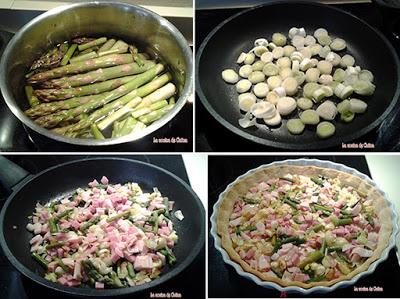 Quiche de espárragos