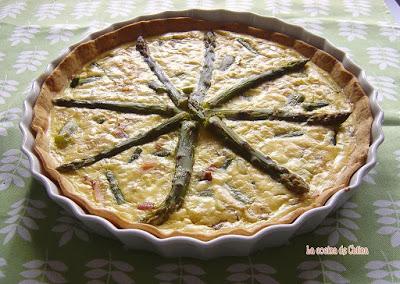 Quiche de espárragos