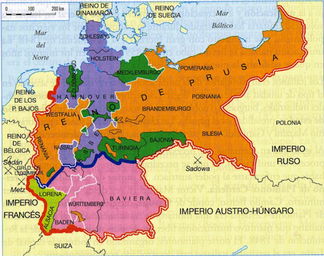 SEGUNDA FASE DE LA UNIFICACIÓN ALEMANA: LA GUERRA AUSTRO-PRUSIANA Y LA CONFEDERACIÓN DE ESTADOS ALEMANES DEL NORTE