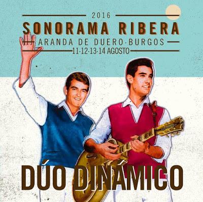 El Dúo Dinámico actuará en el Sonorama Ribera 2016
