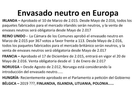 Empaquetado genérico a dos velocidades Empaquetado genérico a dos velocidades