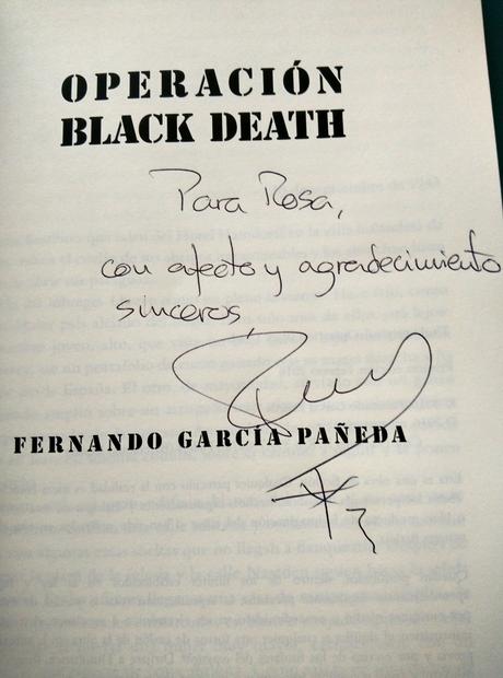 Operación black death, fernando García Pañeda, ficción