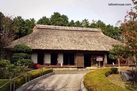 Modelo de casa tradicional japonesa