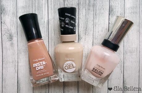 Uñas nude sally hansen