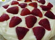 Tarta mascarpone fresas