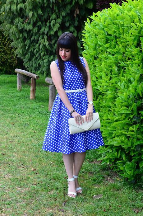 Vestido años 50
