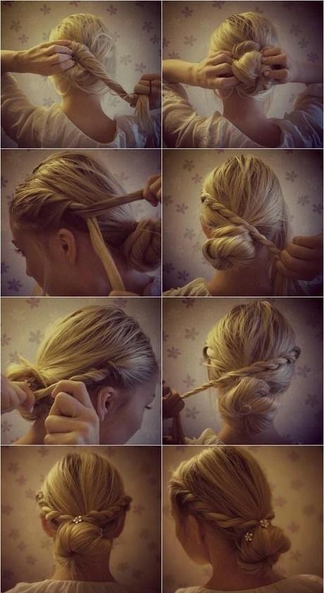 peinados para fiestas con trenzas