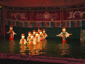Water puppets Hanoi