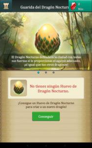 Dragons Of Atlantis conseguir Huevo de Dragon nocturno