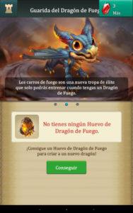 Dragons Of Atlantis Dragon de fuego Joven