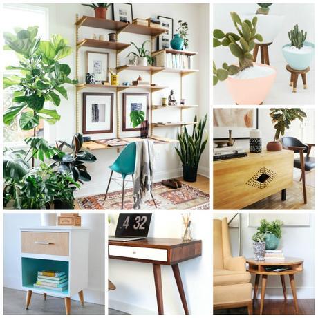 6 diy muebles Mid Century